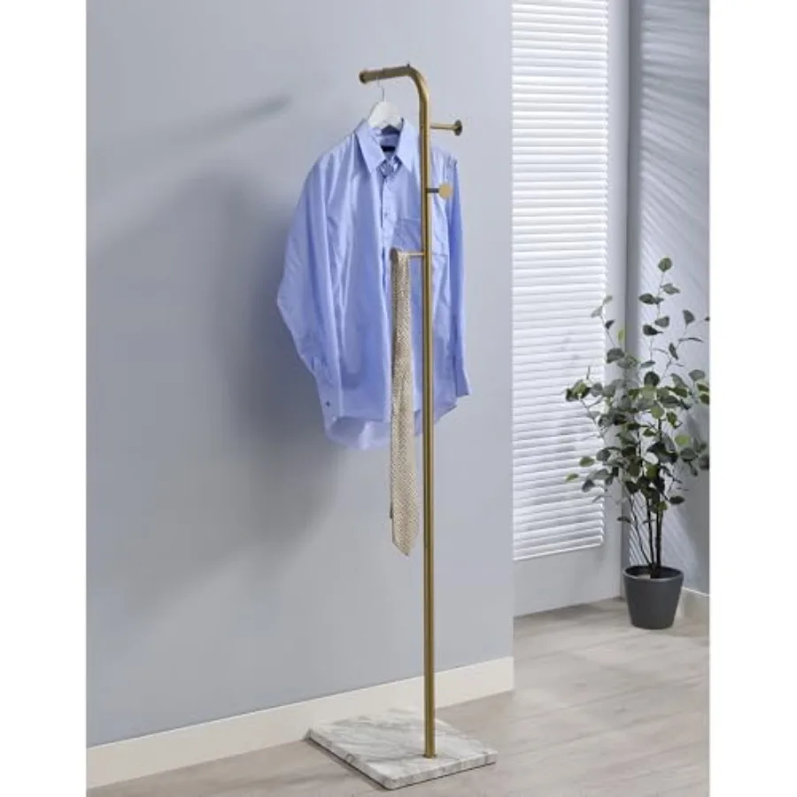 L Shape Coat Rack Contemporary Hat Coat Stand with Curved Hanging Arm and Integrated Peg Hooks Slim Vertical Frame with Marble
L Shape Coat Rack Contemporary Hat Coat Stand with Curved Hanging Arm and Integrated Peg Hooks Slim Vertical Frame with Marble