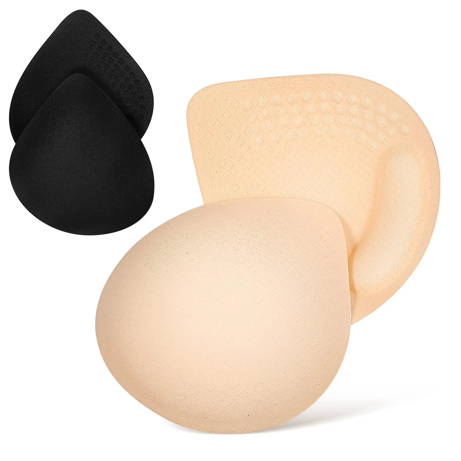 Latex Breast Pads 2 Pairs Inserts Removable Cotton Women Bathing Suit Long Lasting Comfortable Non Slip Bra Cups
Latex Breast Pads 2 Pairs Inserts Removable Cotton Women Bathing Suit Long Lasting Comfortable Non Slip Bra Cups