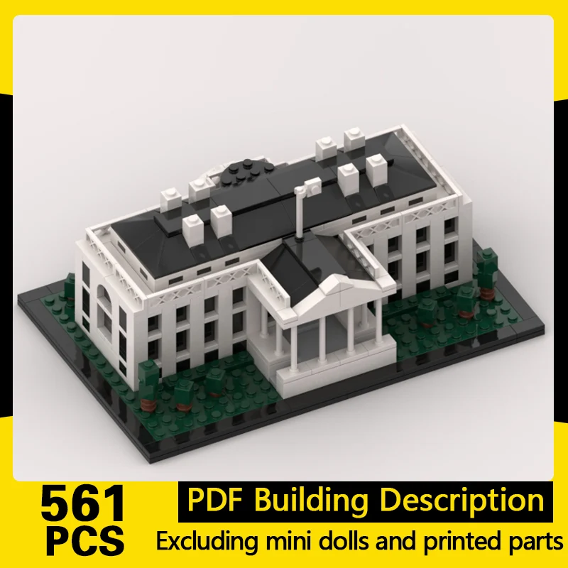 City Street View Model MOC Building Bricks The White House Modular Technology Gifts Holiday Assemble Children Toys Suit
City Street View Model MOC Building Bricks The White House Modular Technology Gifts Holiday Assemble Children Toys Suit