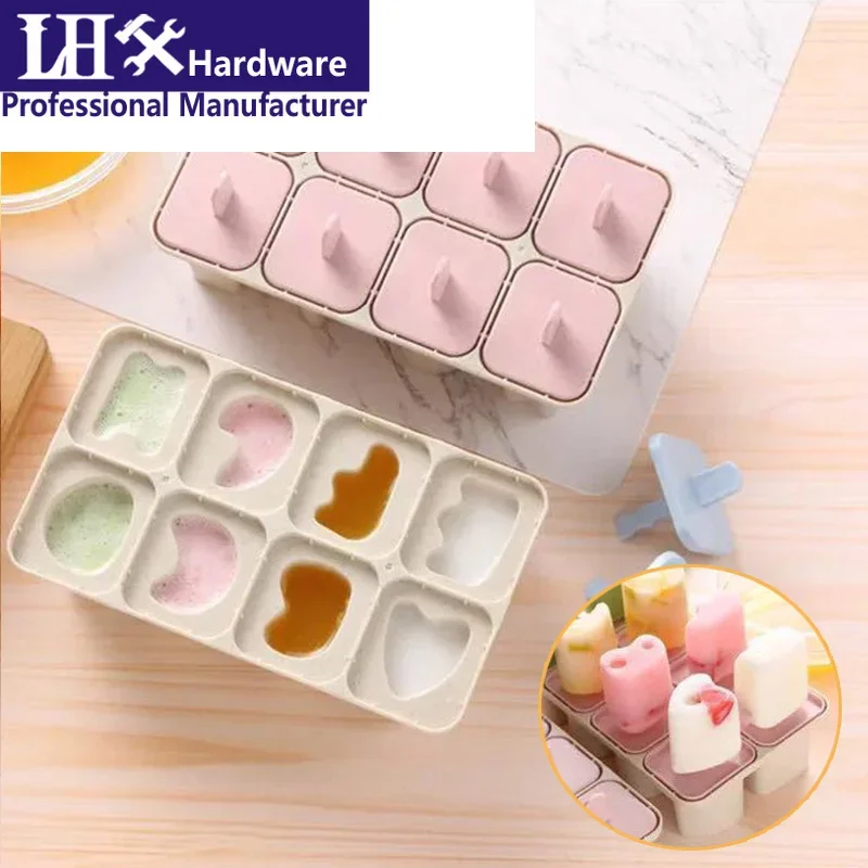 Plastic Mold Cavities Silicone Freezer Ice Cream Mold Candy Bar Making Tool Juice Popsicle Molds F 
Plastic Mold Cavities Silicone Freezer Ice Cream Mold Candy Bar Making Tool Juice Popsicle Molds F