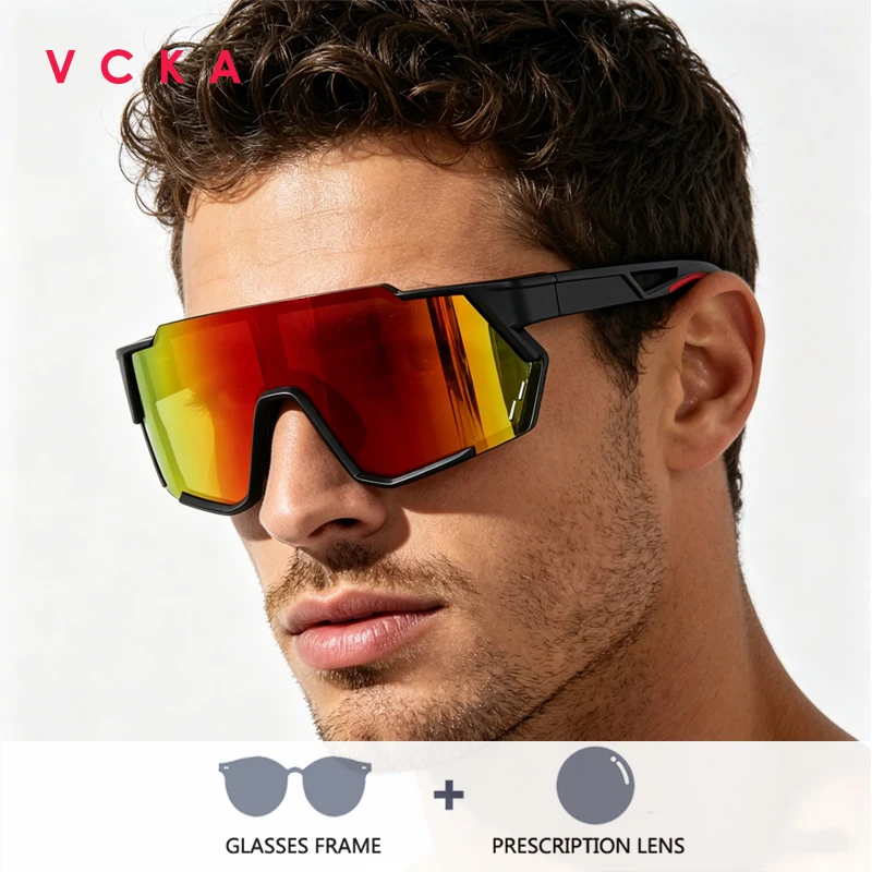 VCKA Polarized Sports Outdoors Myopia Hyperopia Sunglasses 2026 New TR90 Frame Men Women Glasses Prescription UV400 Goggles
VCKA Polarized Sports Outdoors Myopia Hyperopia Sunglasses 2026 New TR90 Frame Men Women Glasses Prescription UV400 Goggles