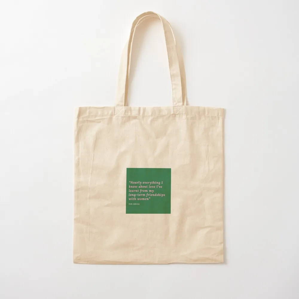 Dolly Alderton quote from Everything I Know About Love Tote Bag Shopper shopper bags for women
Dolly Alderton quote from Everything I Know About Love Tote Bag Shopper shopper bags for women