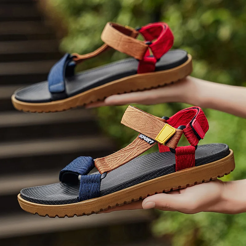 Summer Men Sandals Fashion Leisure Beach Holiday Sandals for Men's Lightweight Shoes New Outdoor Comfortable Casual Sandalies
Summer Men Sandals Fashion Leisure Beach Holiday Sandals for Men's Lightweight Shoes New Outdoor Comfortable Casual Sandalies