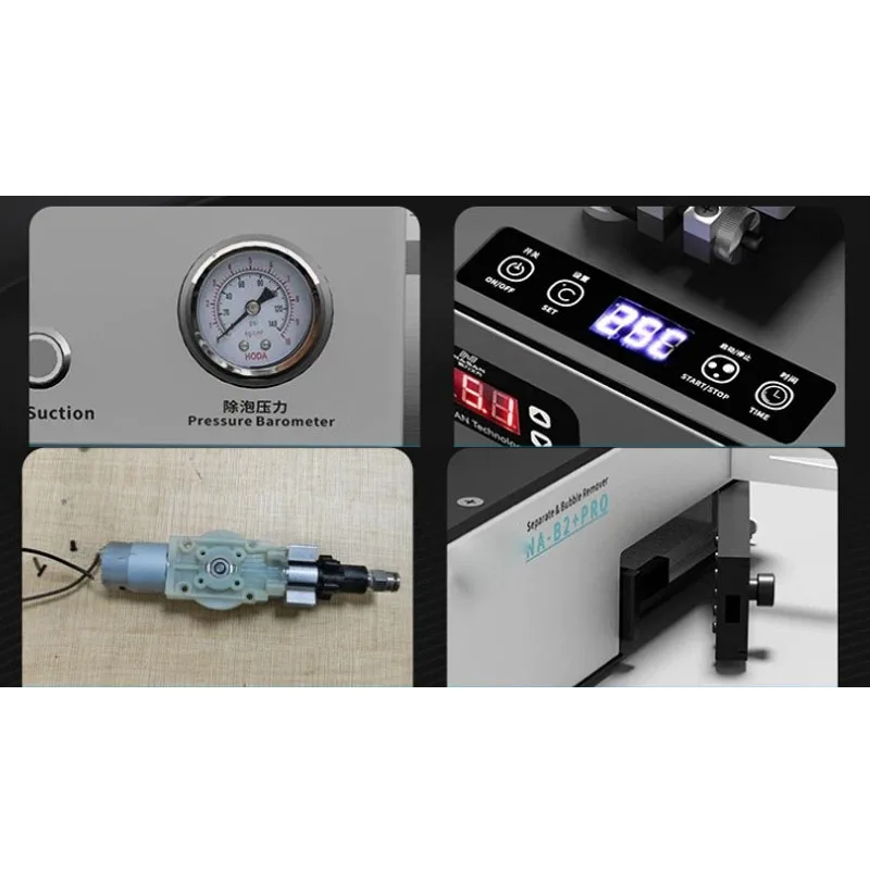 360° Rotatable LCD Screen Separator Machine Built-in Vacuum Pump Heating Plate for Phone Tablet Glass Removal Repair
360° Rotatable LCD Screen Separator Machine Built-in Vacuum Pump Heating Plate for Phone Tablet Glass Removal Repair