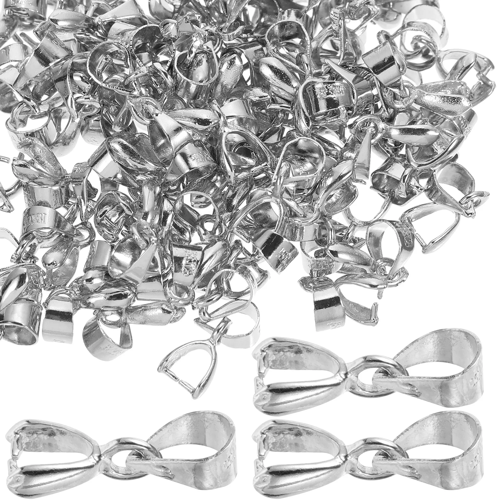 100pcs Bead Pendants Clasp Portable Jewelry Link Buckle Necklace Charms Connector for Bracelet DIY Jewelry Making Supplies
100pcs Bead Pendants Clasp Portable Jewelry Link Buckle Necklace Charms Connector for Bracelet DIY Jewelry Making Supplies