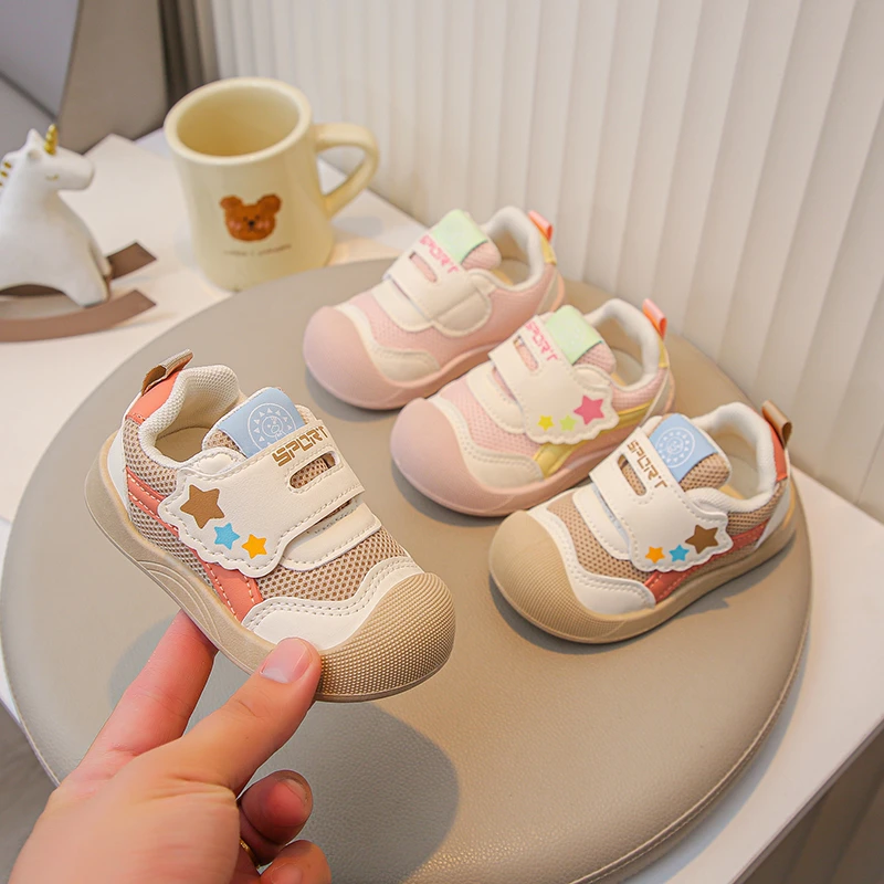 Toddler Kids Sports Shoes 1-10 Years Mesh Leather Stars on Side Boys Girls Shoes Walkers Active Little Ones Children's Sneakers
Toddler Kids Sports Shoes 1-10 Years Mesh Leather Stars on Side Boys Girls Shoes Walkers Active Little Ones Children's Sneakers