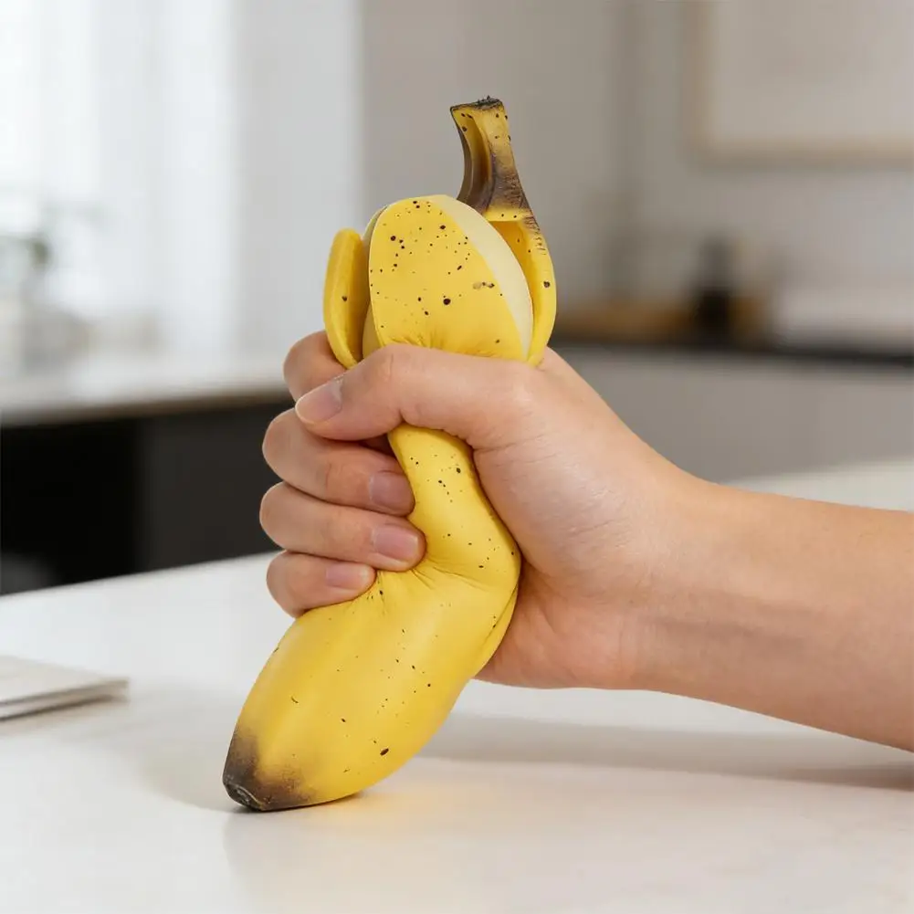 Cute Simulated Banana Toy, Slow Rising Stress Relief Fidget Toy, Funny Prank Novelty Gift For Kids & Adults
Cute Simulated Banana Toy, Slow Rising Stress Relief Fidget Toy, Funny Prank Novelty Gift For Kids & Adults