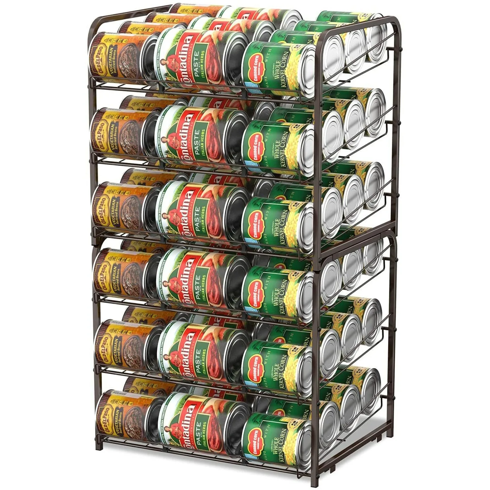 US 2 Pack Can Food Organizer Storage 72/36 Cans Holder Kitchen Cabinet Pantry Rack for Pantry Kitchen Cabinet
US 2 Pack Can Food Organizer Storage 72/36 Cans Holder Kitchen Cabinet Pantry Rack for Pantry Kitchen Cabinet