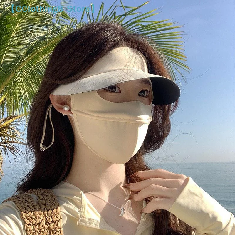 Ice Silk Sun Protection Mask UPF50+ Full Face Anti-UV Neck Scarf Dustproof 3D Breathable Sunshade Face Mask Outdoor 1PC【AliS8】
Ice Silk Sun Protection Mask UPF50+ Full Face Anti-UV Neck Scarf Dustproof 3D Breathable Sunshade Face Mask Outdoor 1PC【AliS8】