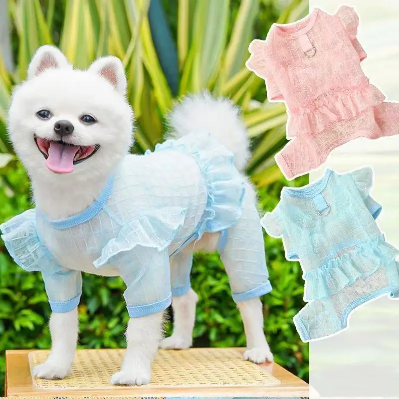 Pet Vests Thin Cooling Dog Vest Heart Flying Sleeves Dog Summer Clothes Chihuahua Bichon Girl Shirt Cat Vests Dog Mesh T Shirt
Pet Vests Thin Cooling Dog Vest Heart Flying Sleeves Dog Summer Clothes Chihuahua Bichon Girl Shirt Cat Vests Dog Mesh T Shirt