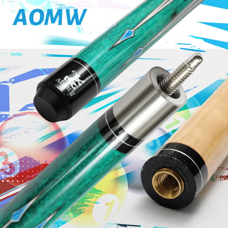 13mm Maple billiard cue Green UV print high profile horizontal head ½ billiard cue gift for billiard lovers
13mm Maple billiard cue Green UV print high profile horizontal head ½ billiard cue gift for billiard lovers