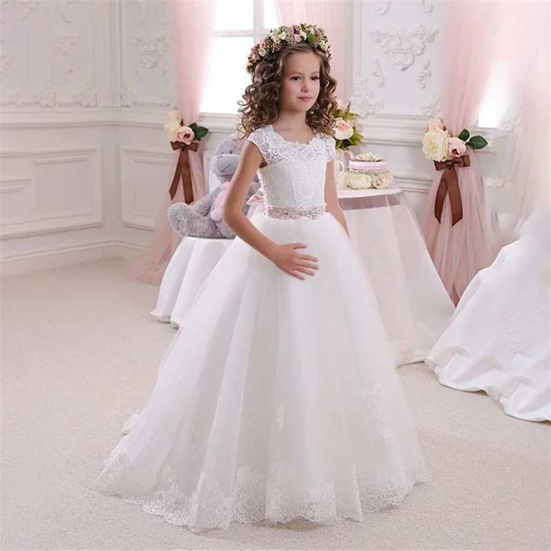 Baby Kids Princess Lace Tulle Bow Flower Girl Dress Children First Communion Dress Ball Gown Wedding Party Dress Birthday
Baby Kids Princess Lace Tulle Bow Flower Girl Dress Children First Communion Dress Ball Gown Wedding Party Dress Birthday