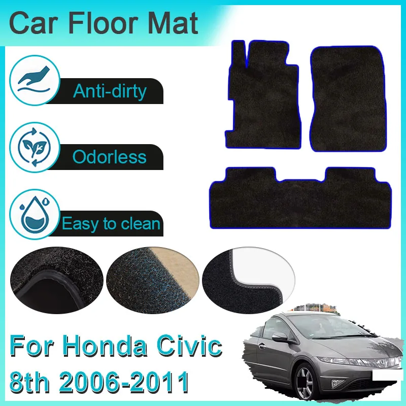 For Honda Civic 8th Gen FA FD 2006~2011 2010 2008 2009 Car Floor Mats Rugs Panel Footpads Carpet Cover Pad Foot Auto Accessories
For Honda Civic 8th Gen FA FD 2006~2011 2010 2008 2009 Car Floor Mats Rugs Panel Footpads Carpet Cover Pad Foot Auto Accessories