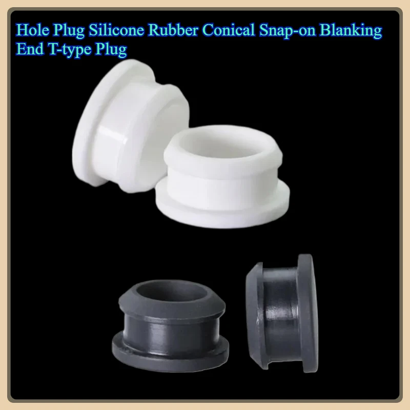 Hole Plug Silicone Rubber Conical Snap-on Blanking End T-type Plug Caps Seal Stopper Pipe Tube Inserts Dust Bung 2.5-50.6mm
Hole Plug Silicone Rubber Conical Snap-on Blanking End T-type Plug Caps Seal Stopper Pipe Tube Inserts Dust Bung 2.5-50.6mm