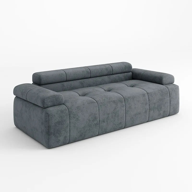 Vacuum compression fabric sofa, Nordic small apartment living room tofu block module straight row boneless sofa
Vacuum compression fabric sofa, Nordic small apartment living room tofu block module straight row boneless sofa