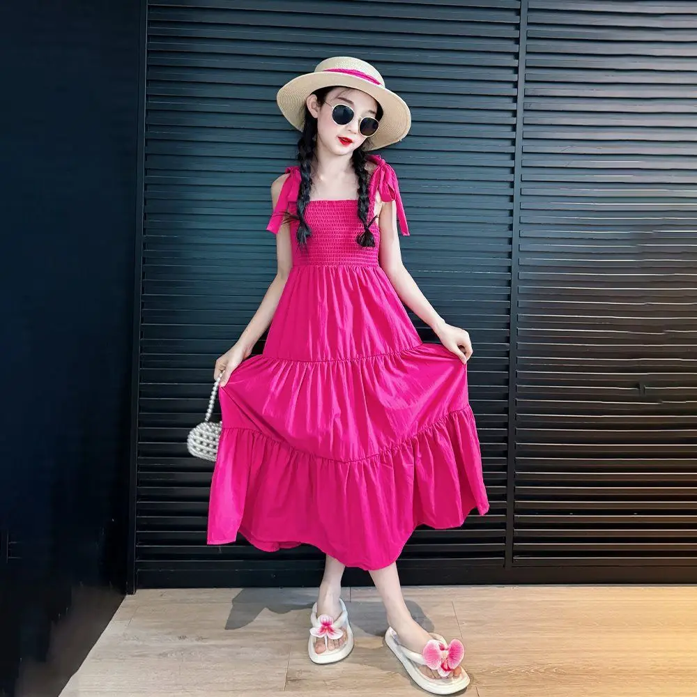 Elegant Bowknot Girl Princess Dress Ins Style Ruffled Edge Teenagers Shirt Dress Loose Sweet Children Bubble Dresses Birthday
Elegant Bowknot Girl Princess Dress Ins Style Ruffled Edge Teenagers Shirt Dress Loose Sweet Children Bubble Dresses Birthday