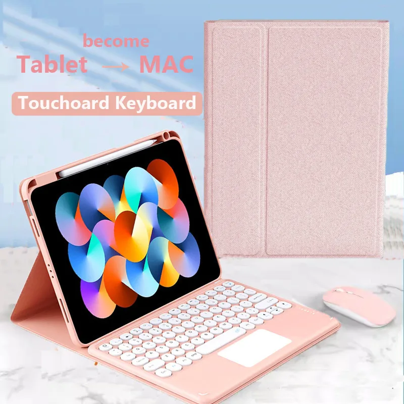 Touchpad Keyboard Cover for Honor Pad 9 12.1 2023 X8 10.1 8 12 X8 Lite 9.7inch Wireless Bluetooth Case and Mouse with Pen Slot
Touchpad Keyboard Cover for Honor Pad 9 12.1 2023 X8 10.1 8 12 X8 Lite 9.7inch Wireless Bluetooth Case and Mouse with Pen Slot