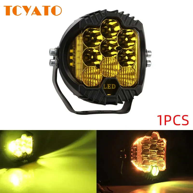 TCYATO Трехсторонние 5-дюймовые фары для внедорожников, решетка, прожекторы на крыше автомобиля
TCYATO Трехсторонние 5-дюймовые фары для внедорожников, решетка, прожекторы на крыше автомобиля