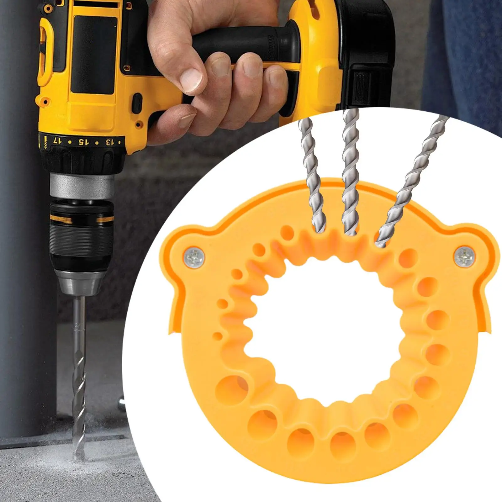 Точилка для сверл всех размеров, шлифовальное приспособление для сверл, многофункциональная шлифовальная насадка для сверл для строительства, авторемонта, садоводства
Точилка для сверл всех размеров, шлифовальное приспособление для сверл, многофункциональная шлифовальная насадка для сверл для строительства, авторемонта, садоводства