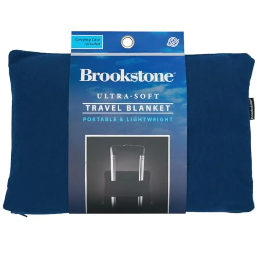 Travel Blanket - 2-in-1 Super Soft Lightweight Throw Blanket with Carrying Pouch, Airplane and Car Travel Essentials, Blue
Travel Blanket - 2-in-1 Super Soft Lightweight Throw Blanket with Carrying Pouch, Airplane and Car Travel Essentials, Blue