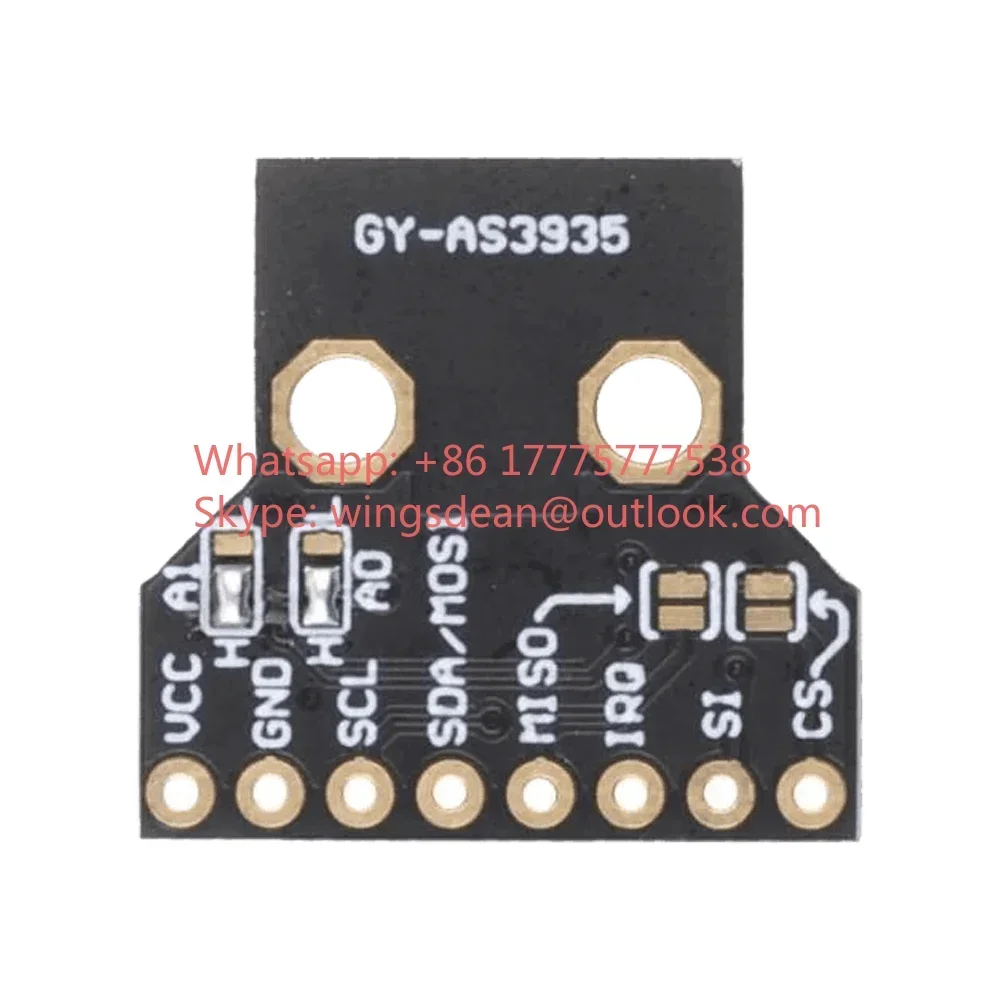 2pcs DIYmall GY-AS3935 AS3935 for Lightning Detector Digital Sensor Breakout Board Module for Arduino
2pcs DIYmall GY-AS3935 AS3935 for Lightning Detector Digital Sensor Breakout Board Module for Arduino