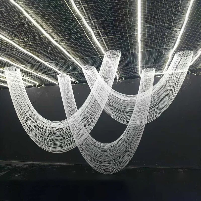Wedding Props Stage Acrylic Background Wedding Hotel Banquet Hall Ceiling suspended Bead Strtings Scene Decoration Pendant 3PCS
Wedding Props Stage Acrylic Background Wedding Hotel Banquet Hall Ceiling suspended Bead Strtings Scene Decoration Pendant 3PCS