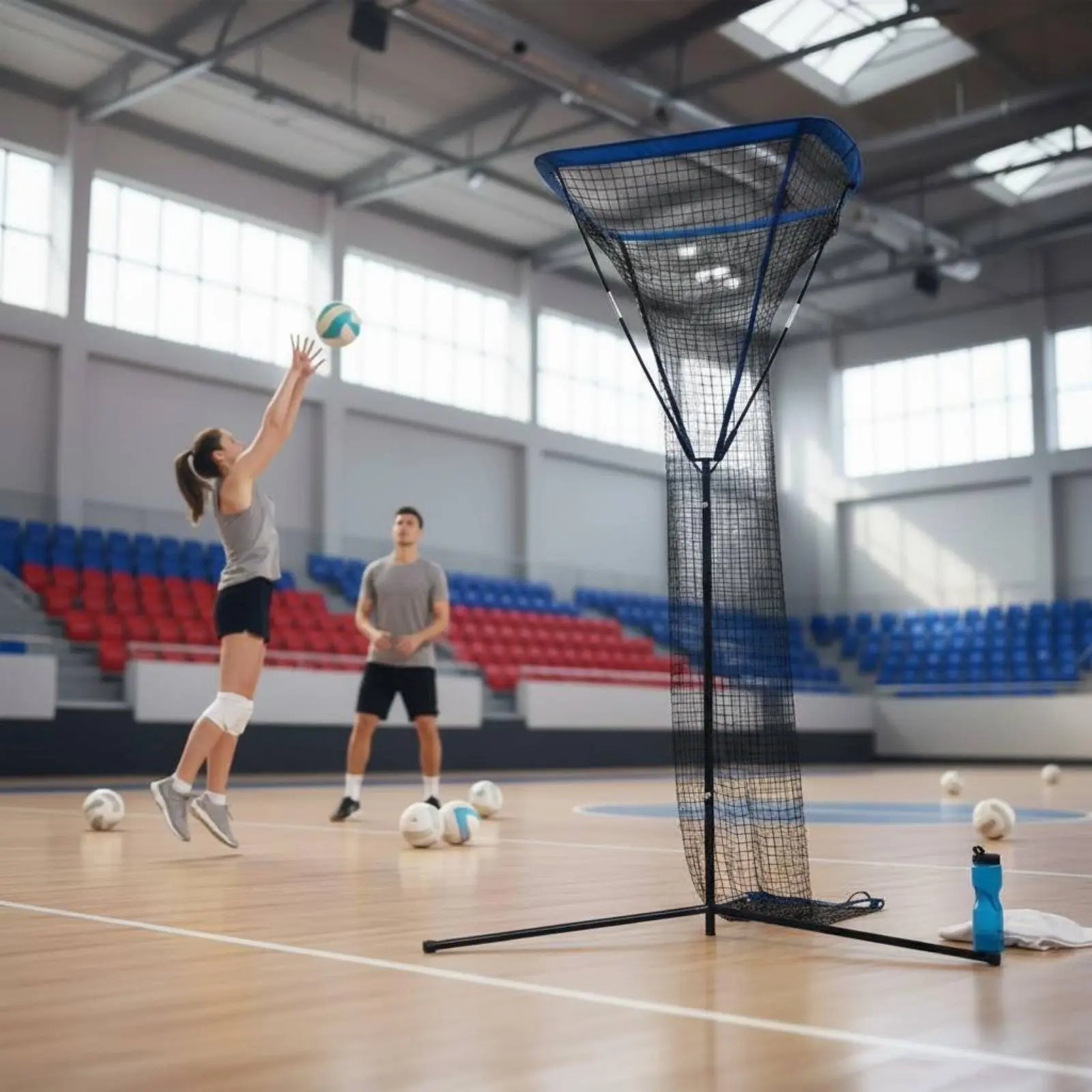 Beach Volleyball Training Net Non-Slip Base Portable Volleyball Practice Net Sports Equipment Long-Lasting Iron Pipe Heavy Duty
Beach Volleyball Training Net Non-Slip Base Portable Volleyball Practice Net Sports Equipment Long-Lasting Iron Pipe Heavy Duty