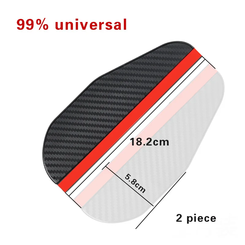 Car Rearview Mirror Eyebrow Rain Cover Rear View Side Mirror Rain Board Eyebrow Guard Sun Visor Car Accessories Color Black
Car Rearview Mirror Eyebrow Rain Cover Rear View Side Mirror Rain Board Eyebrow Guard Sun Visor Car Accessories Color Black