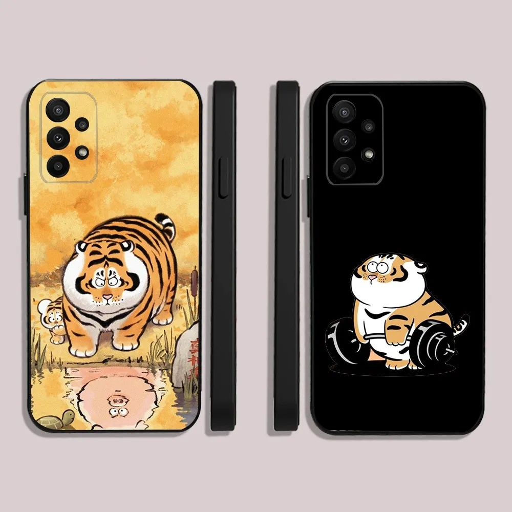 Cute Fat Tiger Phone Case For Samsung S24,23,22,30,21,10,9,Ultra,Plus,Lite,FE,5G Black Soft Case
Cute Fat Tiger Phone Case For Samsung S24,23,22,30,21,10,9,Ultra,Plus,Lite,FE,5G Black Soft Case