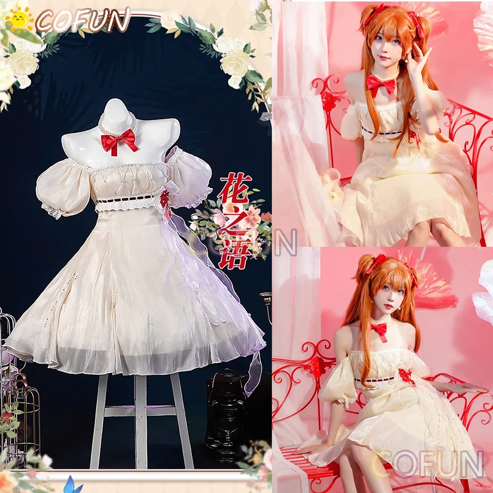 COFUN Game EVA Asuka Langley Soryu Cosplay Costumes Sweet Girls Women Dress Suit Outfit Halloween Party Role Play Unifrom
COFUN Game EVA Asuka Langley Soryu Cosplay Costumes Sweet Girls Women Dress Suit Outfit Halloween Party Role Play Unifrom