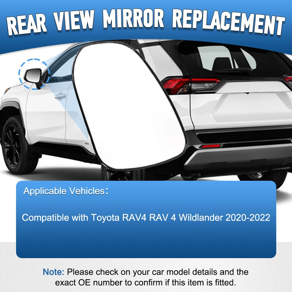Car Left / Right Side Wing Heated Rearview Mirror Glass Exterior Car Accessories for Toyota RAV4 RAV 4 Wildlander 2020 2011 2022
Car Left / Right Side Wing Heated Rearview Mirror Glass Exterior Car Accessories for Toyota RAV4 RAV 4 Wildlander 2020 2011 2022