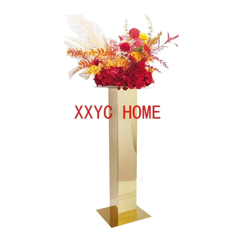10 PCS/ Lot Gold Flower Road Lead Metal Wedding Table Centerpieces Event Party Vases Home Hotel Decoration
10 PCS/ Lot Gold Flower Road Lead Metal Wedding Table Centerpieces Event Party Vases Home Hotel Decoration