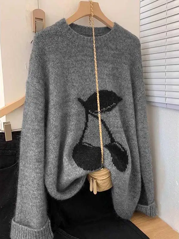 Вязаный свитер из меха медведя большого размера 300, женский мягкий ленивый весенний верх для внутренней одежды, круглый топ Ne Long Sve
Вязаный свитер из меха медведя большого размера 300, женский мягкий ленивый весенний верх для внутренней одежды, круглый топ Ne Long Sve