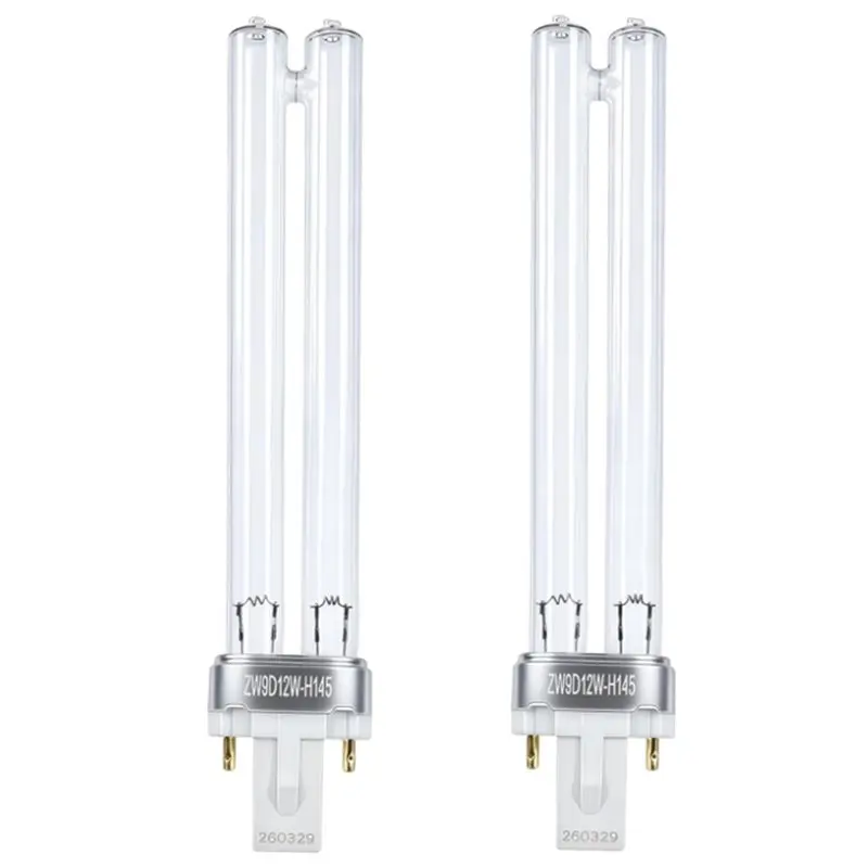 AB41-For Aquariums And Ponds, 2-Pack 9W UV Light Bulbs G23 Base- For Tetra Greenfree UVC-9 Pond Clarifier& JUP-01
AB41-For Aquariums And Ponds, 2-Pack 9W UV Light Bulbs G23 Base- For Tetra Greenfree UVC-9 Pond Clarifier& JUP-01