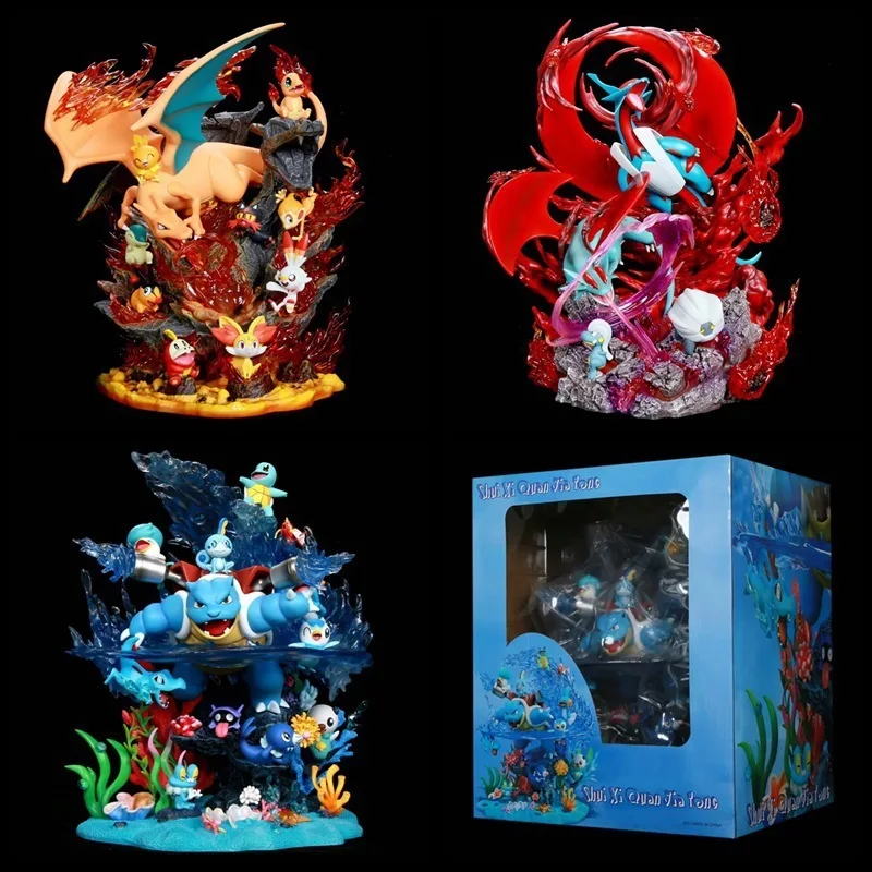 Pokemon Evolution Set GK Figure Glow in Dark Squirtle Charmander Bulbasaur Mewtwo Light Up Resin Model Statue for Desk Decor Gif
Pokemon Evolution Set GK Figure Glow in Dark Squirtle Charmander Bulbasaur Mewtwo Light Up Resin Model Statue for Desk Decor Gif