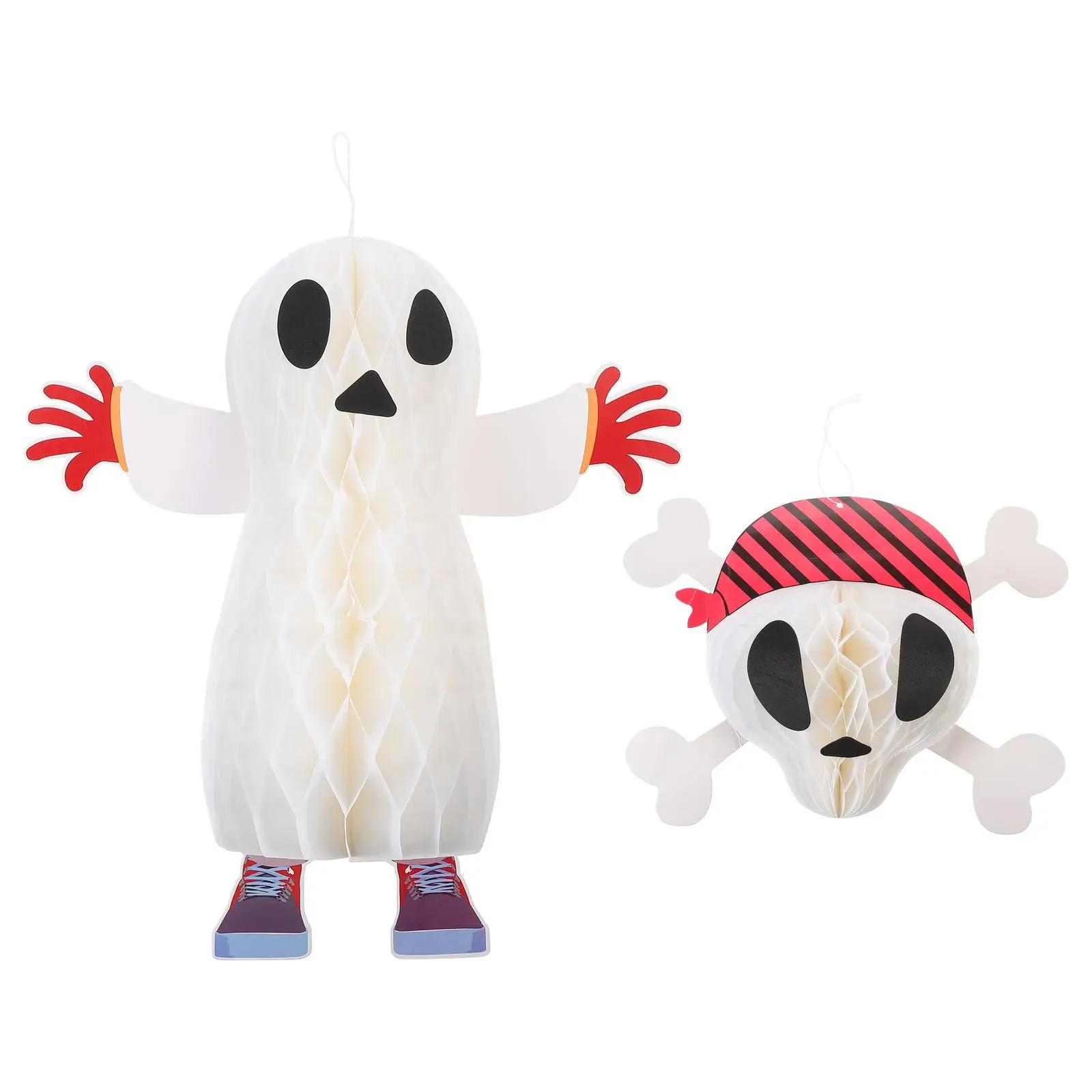 2 Pcs Three-dimensional Ghost Honeycomb Halloween Supplies Skull Decoration Ornament Ball
2 Pcs Three-dimensional Ghost Honeycomb Halloween Supplies Skull Decoration Ornament Ball