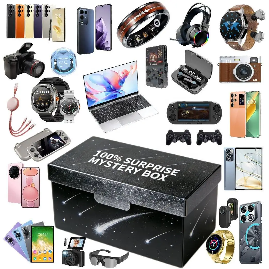 US Direct Shipment Mystery Electronic Box Lucky Electronic Random Surprise Reviews Gift Box Random Blind Box Festival Gift
US Direct Shipment Mystery Electronic Box Lucky Electronic Random Surprise Reviews Gift Box Random Blind Box Festival Gift