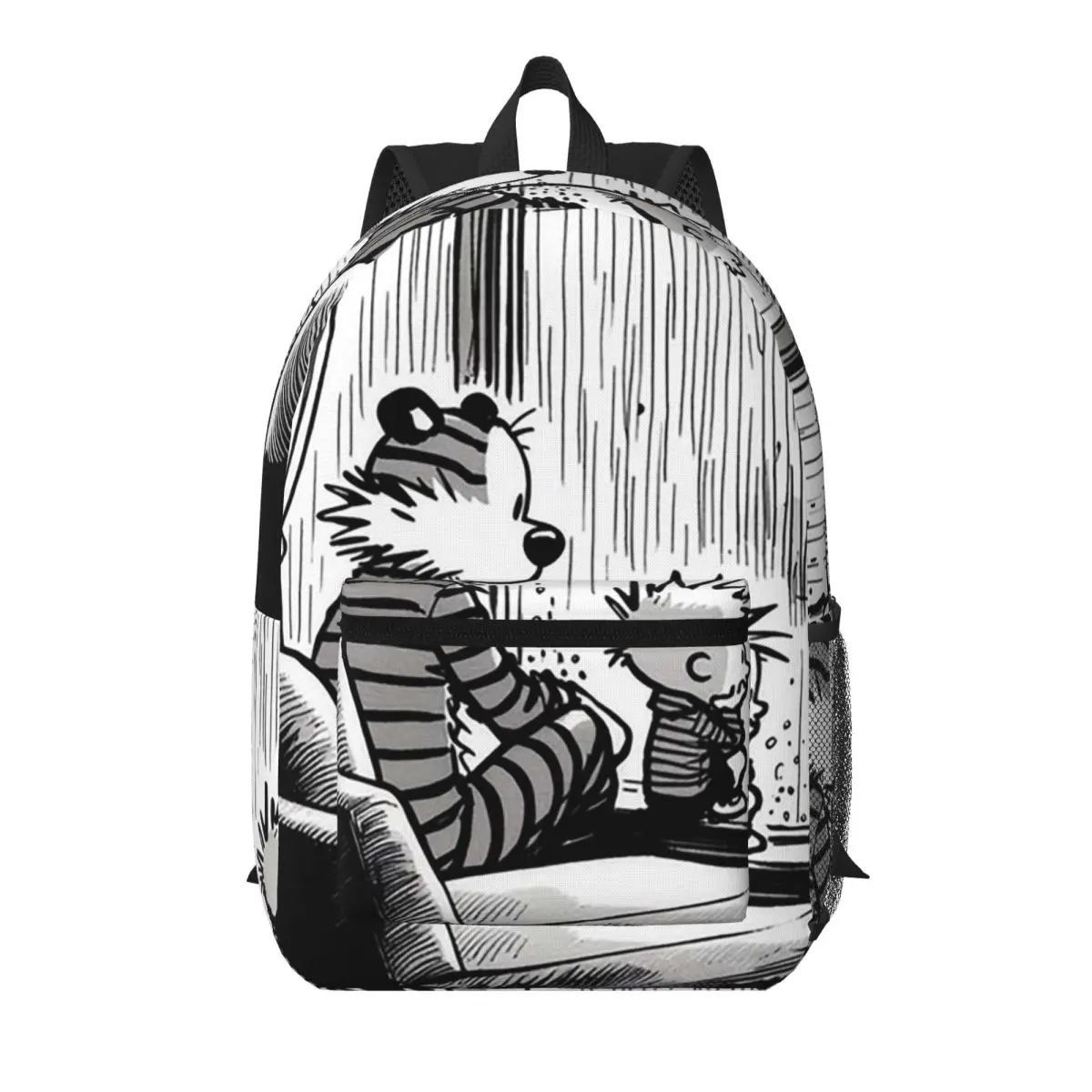 Calvin And Hobbs Dance Classic Student Backpack School Bag Hiking Travel Daypack for Boys Girls Bookbag Shoulder Bags
Calvin And Hobbs Dance Classic Student Backpack School Bag Hiking Travel Daypack for Boys Girls Bookbag Shoulder Bags
