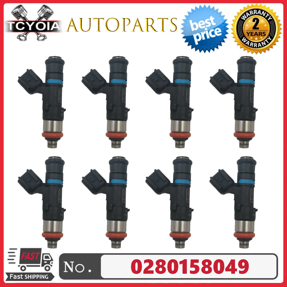 8 шт./лот топливные форсунки 0280158049 12569113 для G-M LS2 6.0L Pontiac GTO C6 Corvette CTS-V
8 шт./лот топливные форсунки 0280158049 12569113 для G-M LS2 6.0L Pontiac GTO C6 Corvette CTS-V