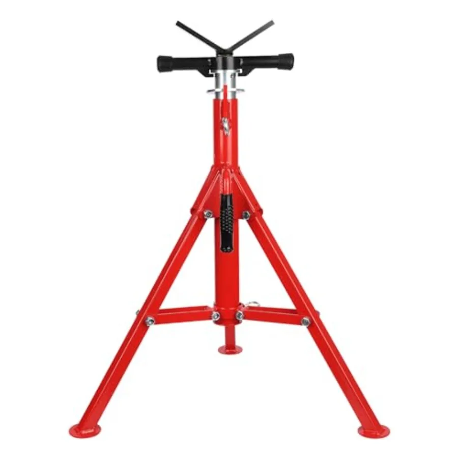 Heavy-Duty V-Head Pipe Stand 2500 Lbs Ccity Adjustable Hght 28"-52" Foldable Jack for Welding Automotive and Construction
Heavy-Duty V-Head Pipe Stand 2500 Lbs Ccity Adjustable Hght 28"-52" Foldable Jack for Welding Automotive and Construction