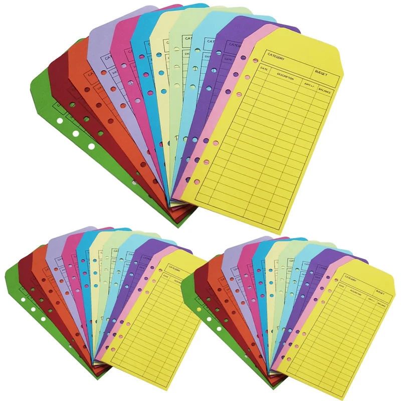 FULL-36 Pcs Expense Tracker Budget Sheet Cash Envelopes Money Envelope For Tracking Budget Money Saving, 12 Colors
FULL-36 Pcs Expense Tracker Budget Sheet Cash Envelopes Money Envelope For Tracking Budget Money Saving, 12 Colors