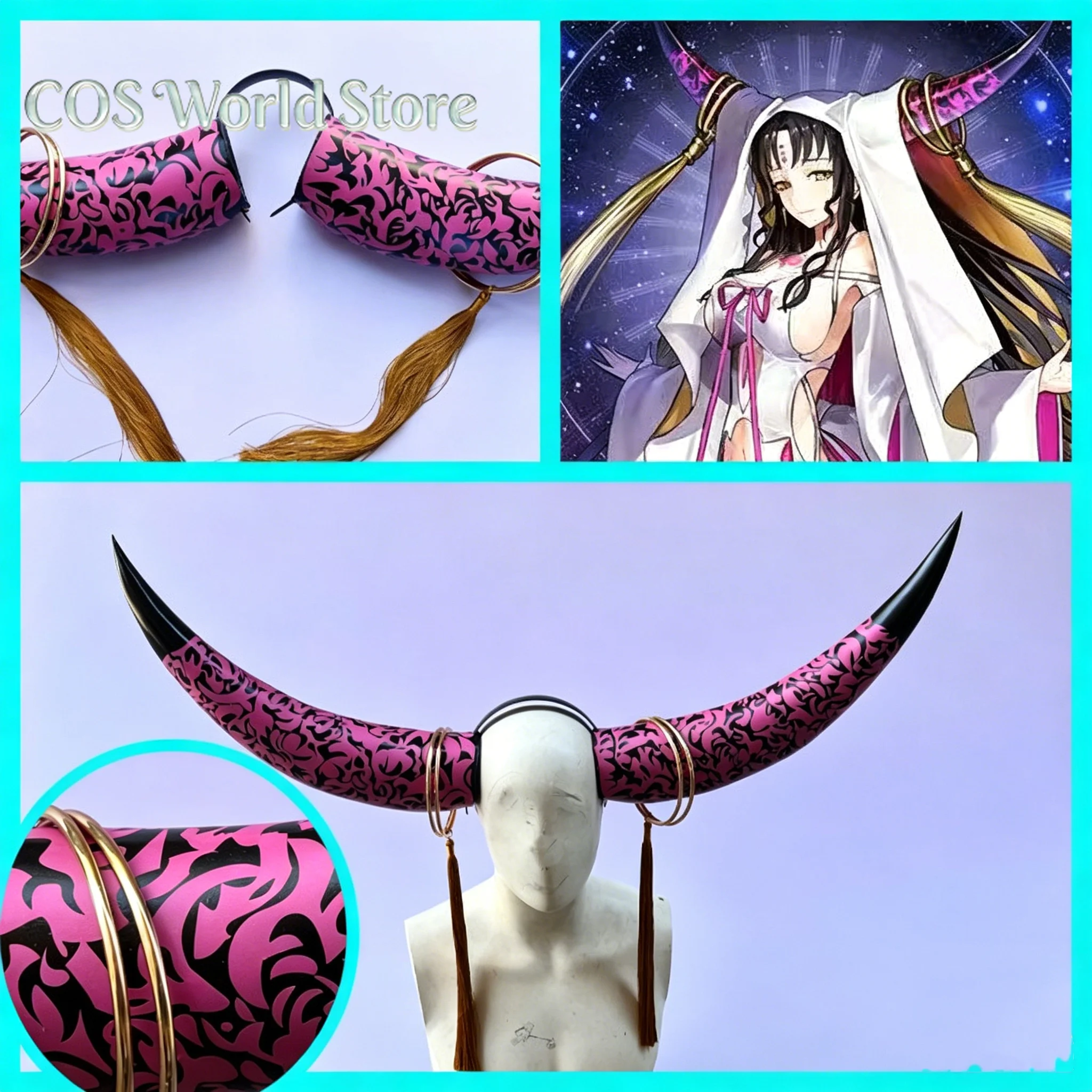 Alterego Horns FGO Headwear Cosplay Halloween Christmas Party Props for Comic Show
Alterego Horns FGO Headwear Cosplay Halloween Christmas Party Props for Comic Show