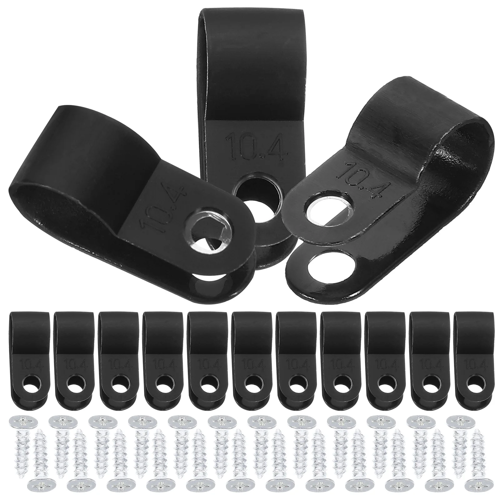 200 pcs Cable Wire Fixing Buckle Black 4 3 8 Screw Included Cable Clips Wall Mounting Plastic Organizer Storage
200 pcs Cable Wire Fixing Buckle Black 4 3 8 Screw Included Cable Clips Wall Mounting Plastic Organizer Storage
