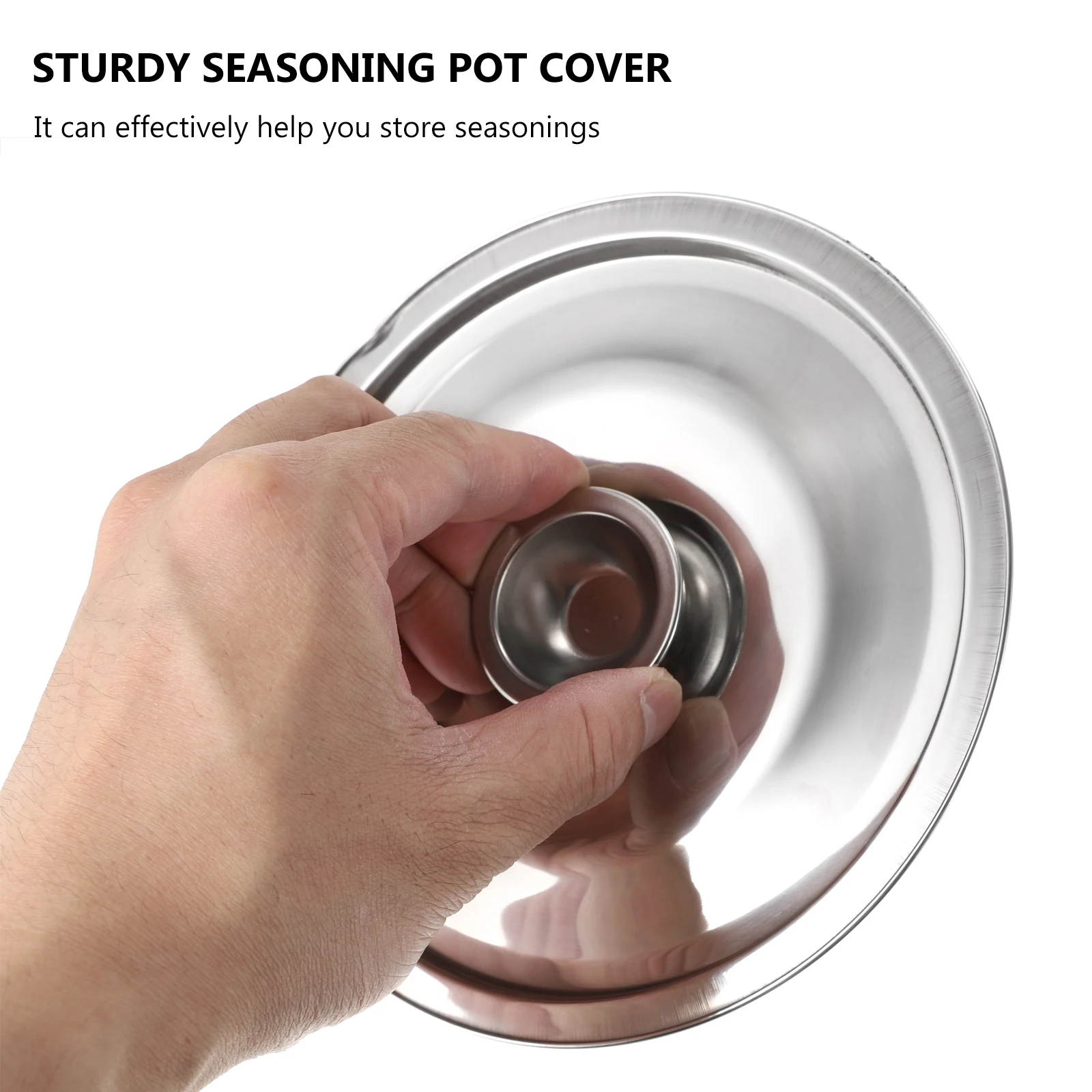 1Pcs Stainless Steel Oil Jar Lid Seasoning Pot Cover Kitchen Tool Rustproof Pot Lid 16cm Seasoning Cover
1Pcs Stainless Steel Oil Jar Lid Seasoning Pot Cover Kitchen Tool Rustproof Pot Lid 16cm Seasoning Cover
