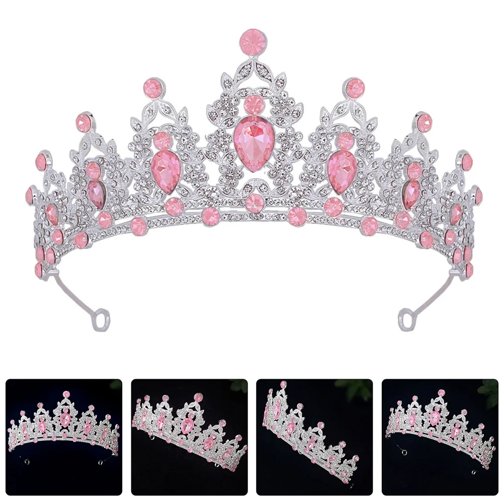 Baroque Crown Sky-Blue Sparkling Rhinestone Princess Tiara Wedding Birthday Quinceanera Headpiece Crystal Bridal Accessories 
Baroque Crown Sky-Blue Sparkling Rhinestone Princess Tiara Wedding Birthday Quinceanera Headpiece Crystal Bridal Accessories