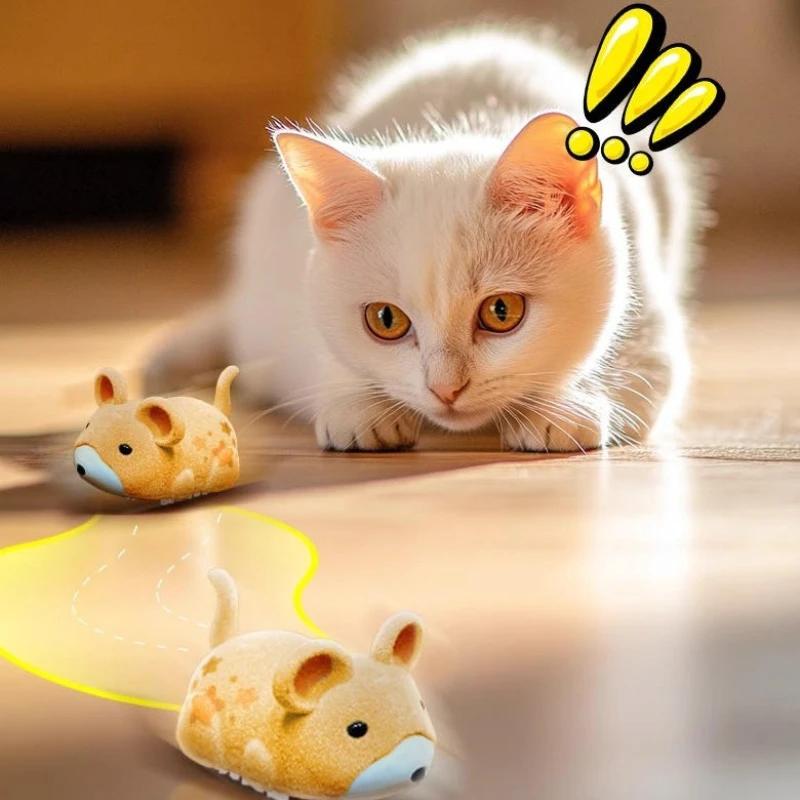 Electric Mouse Cat Toy Kitten Self-Playing Smart Movement Pet Toys Fast Moving Interactive Cat Toy Supplies
Electric Mouse Cat Toy Kitten Self-Playing Smart Movement Pet Toys Fast Moving Interactive Cat Toy Supplies