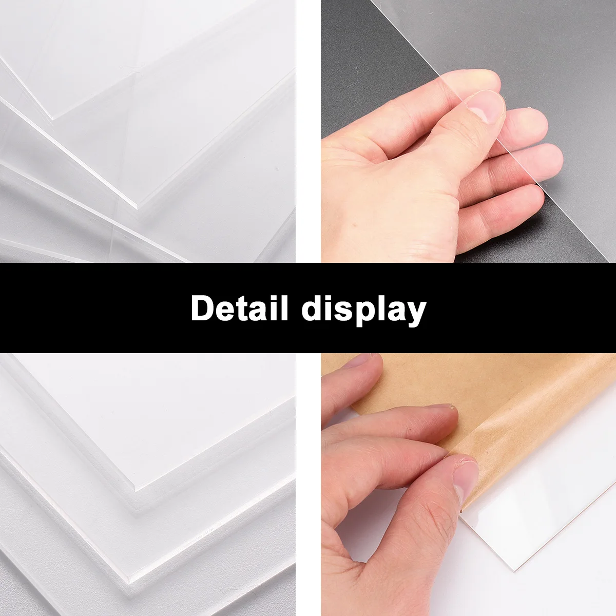 20Pcs Strong Acrylic Sheets Clear Transparent Panels For Crafts Painting Frames Office Signs Home Decor Projects
20Pcs Strong Acrylic Sheets Clear Transparent Panels For Crafts Painting Frames Office Signs Home Decor Projects