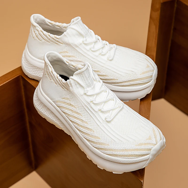 Women's Knitted Sports Shoes, Breathable, Lightweight and Casual Sports Shoes, Soft-soled Walking Sports Shoes for Men and Women
Women's Knitted Sports Shoes, Breathable, Lightweight and Casual Sports Shoes, Soft-soled Walking Sports Shoes for Men and Women