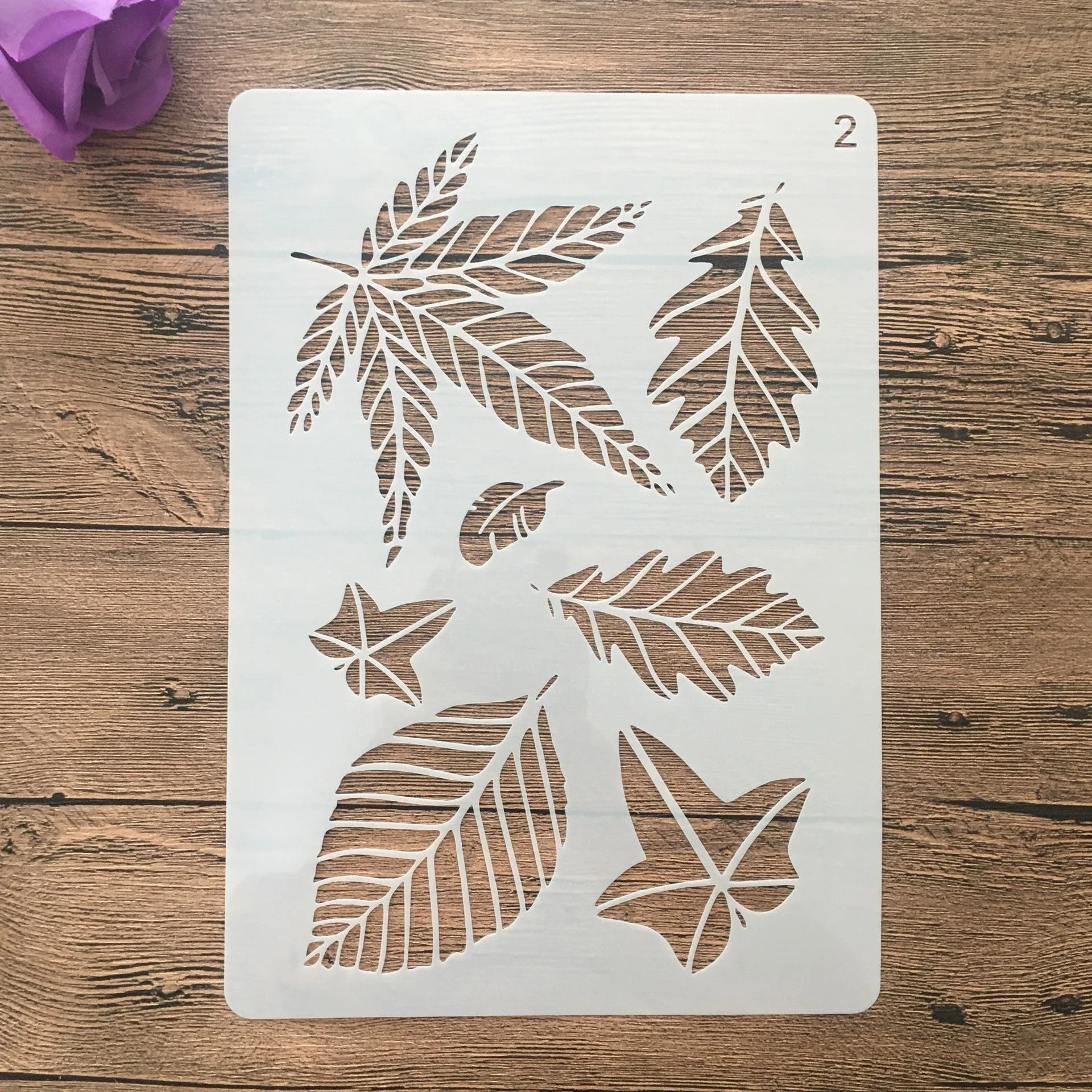 A4 size Leaves Flowers Wall Painting Stencils Stamp Scrapbook Album Decorative Embossing Craft Paper DIY Flower Label Stencil
A4 size Leaves Flowers Wall Painting Stencils Stamp Scrapbook Album Decorative Embossing Craft Paper DIY Flower Label Stencil