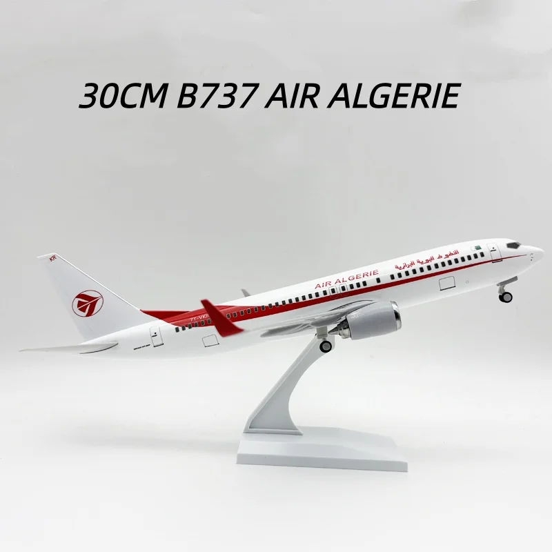 30cm Toy Planes B737 Air ALGERIE Model Airplanes Resin Die-cast with Wheel Stand Christmas Gifts Souvenir Hobby Collection
30cm Toy Planes B737 Air ALGERIE Model Airplanes Resin Die-cast with Wheel Stand Christmas Gifts Souvenir Hobby Collection